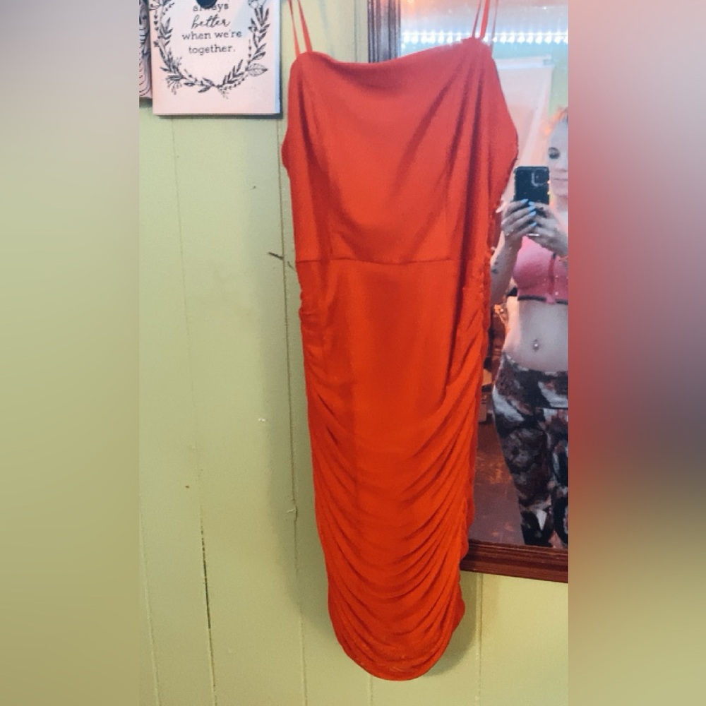 Red dress